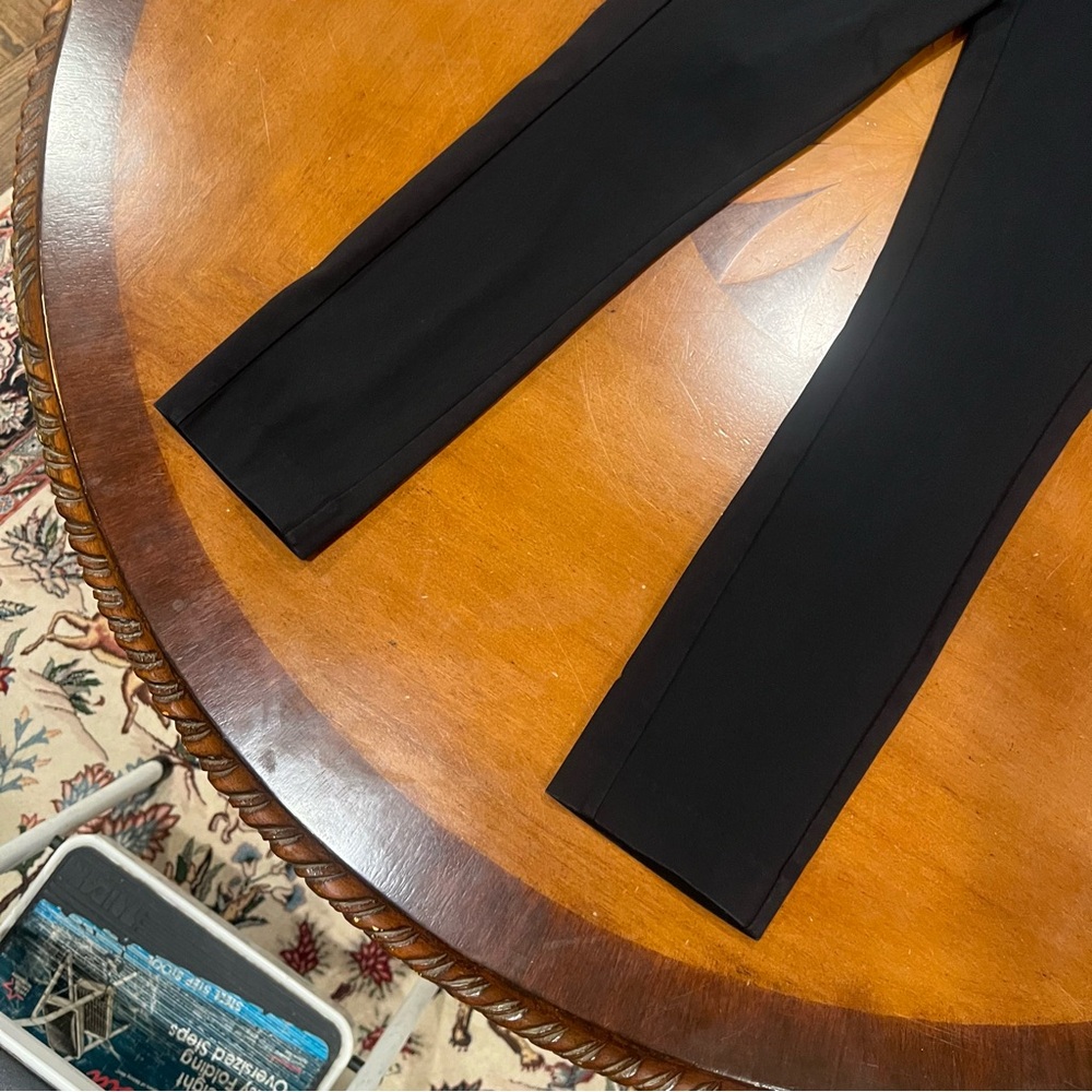 Rag & Bone‎ Simone High Rise Cropped Stretch Pant Black 8 Slim Designer Office - Picture 7 of 16